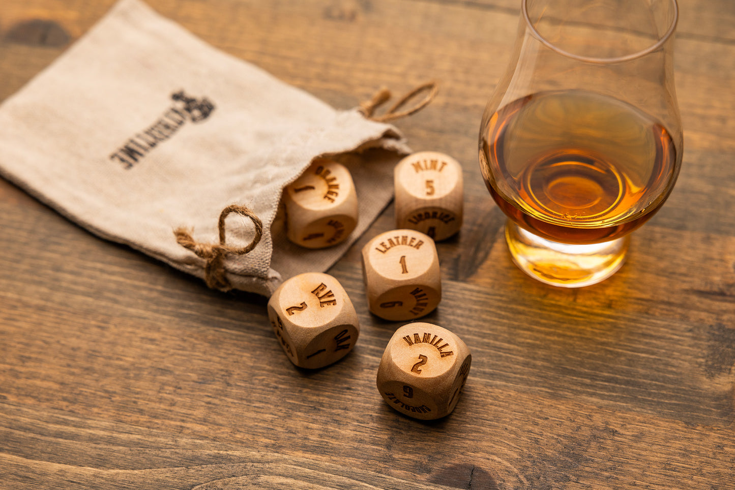 Fathertime Bourbon Tasting Dice