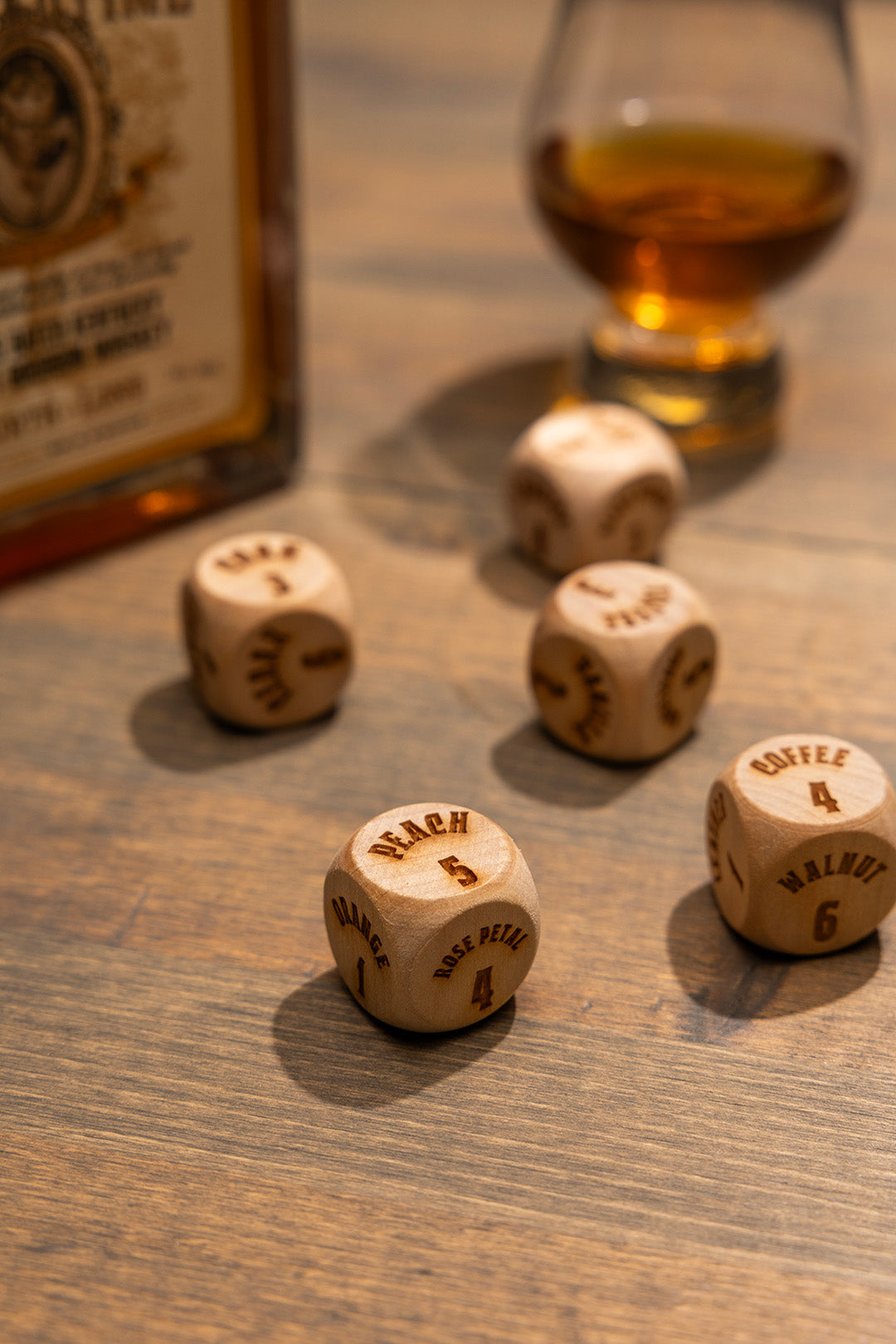 Fathertime Bourbon Tasting Dice